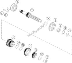 transmission i - arbre principal