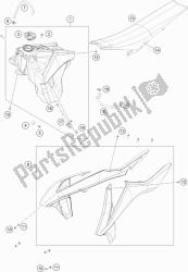 tanque, asiento, tapa