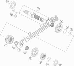 TRANSMISSION I - MAIN SHAFT