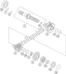 transmission i - arbre principal