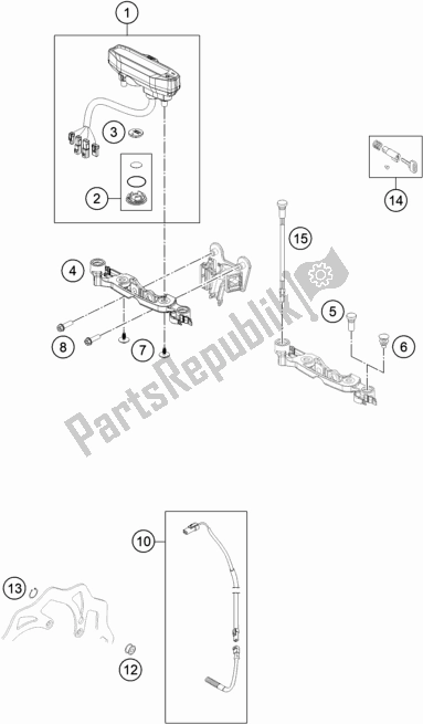 Tutte le parti per il Strumenti / Sistema Di Blocco del KTM 250 EXC TPI EU 2020