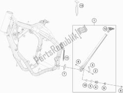 suporte lateral / central