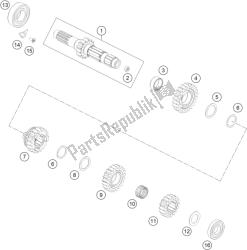 transmission i - arbre principal