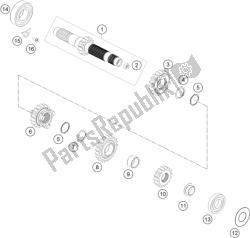 TRANSMISSION I - MAIN SHAFT