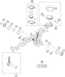 CRANKSHAFT, PISTON