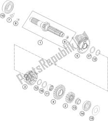 transmission i - arbre principal