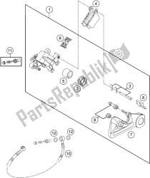 pinza freno posteriore