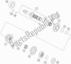 TRANSMISSION I - MAIN SHAFT