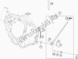 suporte lateral / central