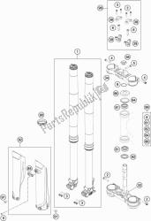 forcella anteriore, pinza tripla