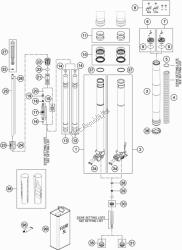 FRONT FORK DISASSEMBLED