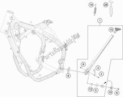 soporte lateral / central