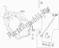 soporte lateral / central