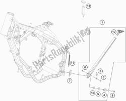 suporte lateral / central