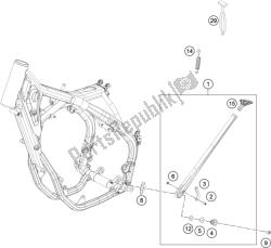 soporte lateral / central