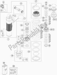 SHOCK ABSORBER DISASSEMBLED