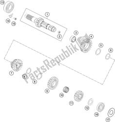 TRANSMISSION I - MAIN SHAFT