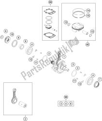 CRANKSHAFT, PISTON