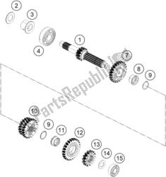 transmission i - arbre principal