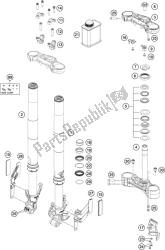 FRONT FORK, TRIPLE CLAMP