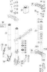 fourche avant, triple serrage