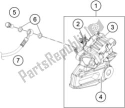 REAR BRAKE CALIPER