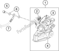 REAR BRAKE CALIPER