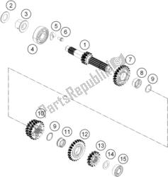 transmission i - arbre principal