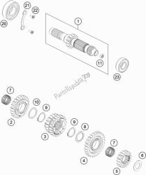 transmissie i - hoofdas