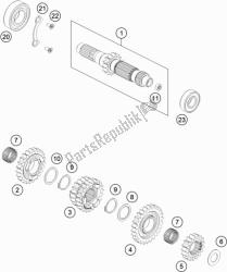 TRANSMISSION I - MAIN SHAFT