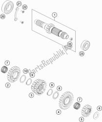 transmissie i - hoofdas