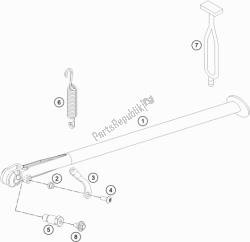 soporte lateral / central