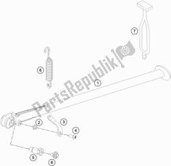 soporte lateral / central