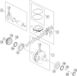 CRANKSHAFT, PISTON