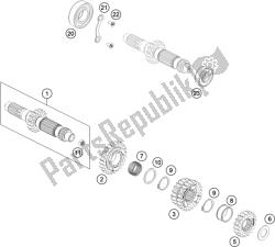 TRANSMISSION I - MAIN SHAFT