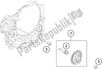 Toutes les pièces pour le Arbre D'équilibrage du KTM 450 SX-F US 2020