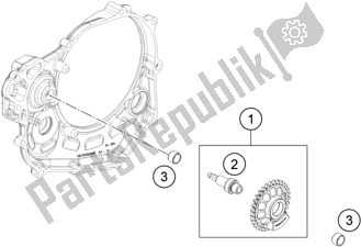 Tutte le parti per il Albero Di Bilanciamento del KTM 450 SX-F US 2021