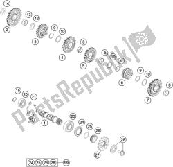 TRANSMISSION II - COUNTERSHAFT