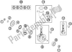 CRANKSHAFT, PISTON