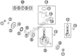 CRANKSHAFT, PISTON