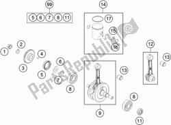 CRANKSHAFT, PISTON