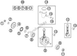 CRANKSHAFT, PISTON