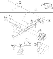 REAR BRAKE CALIPER