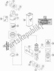 SHOCK ABSORBER DISASSEMBLED