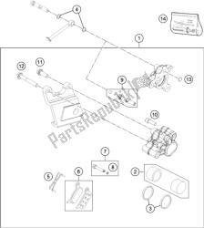 REAR BRAKE CALIPER