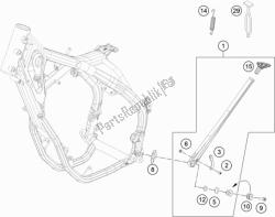 soporte lateral / central