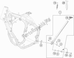 soporte lateral / central