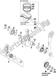 CRANKSHAFT, PISTON