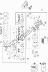 SHOCK ABSORBER DISASSEMBLED