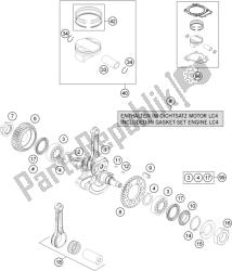 CRANKSHAFT, PISTON